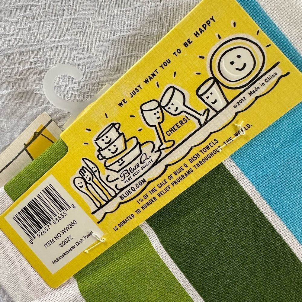 Blue Q Cotton Dish Towel  - Multi Tasker Master - Picture 4 of 8